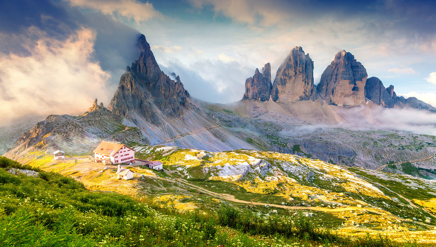 Die Drei Zinnen in Südtirol – das Wahrzeichen der Dolomiten