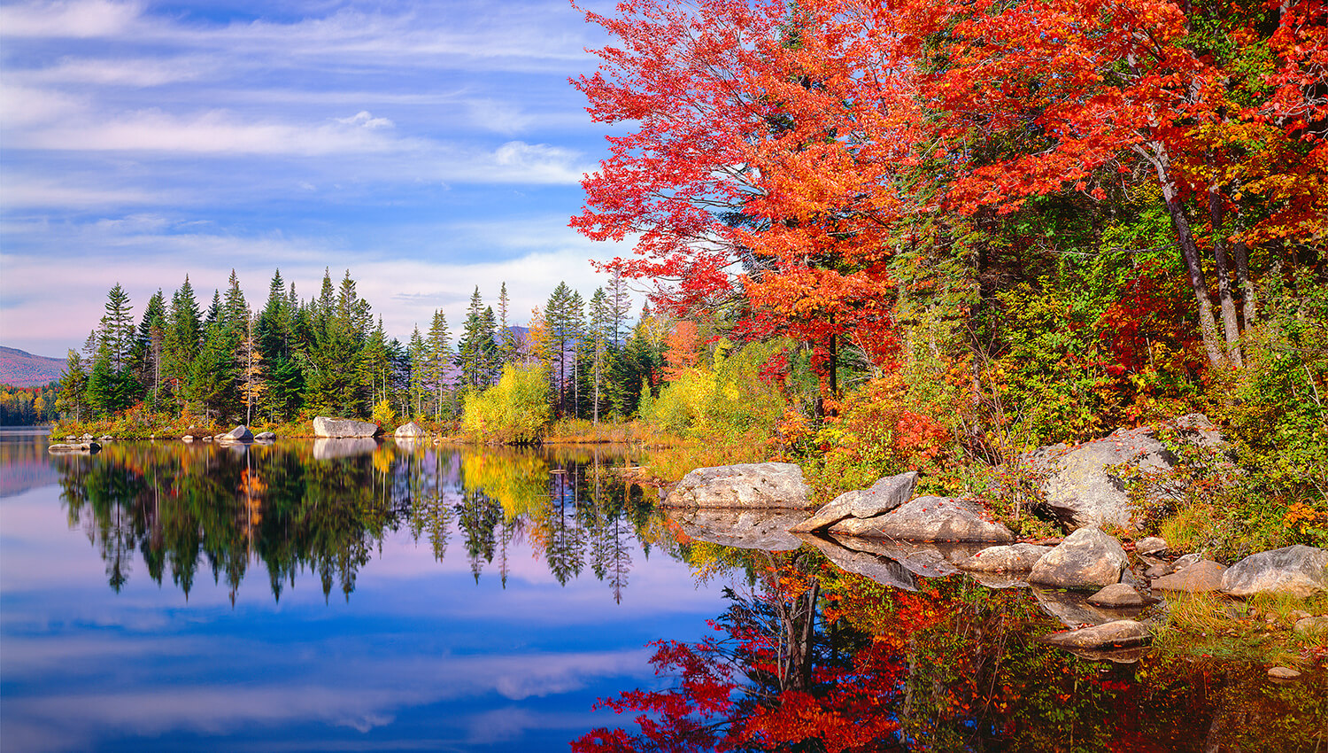 Wandern im Indian Summer