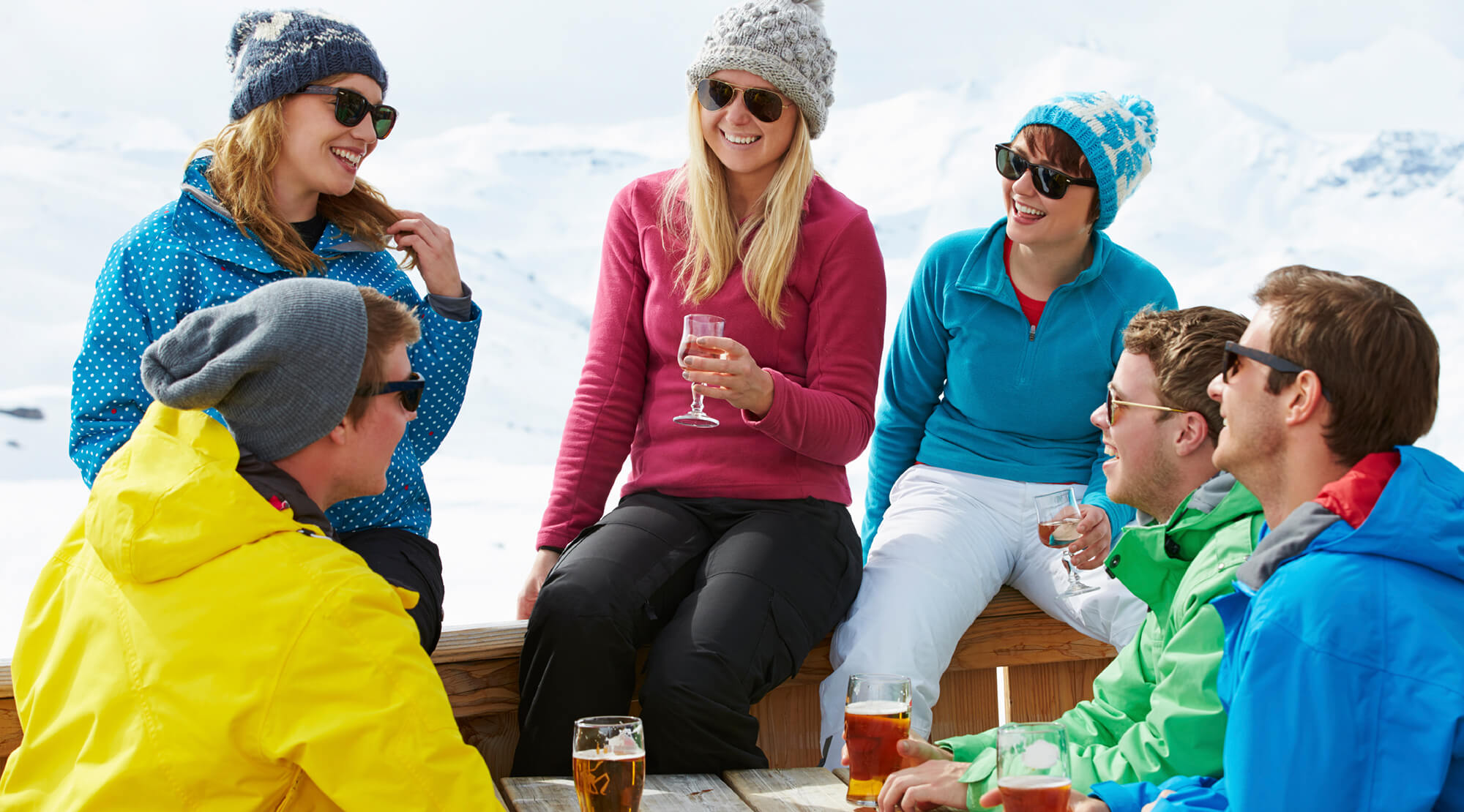 Flirten apres ski