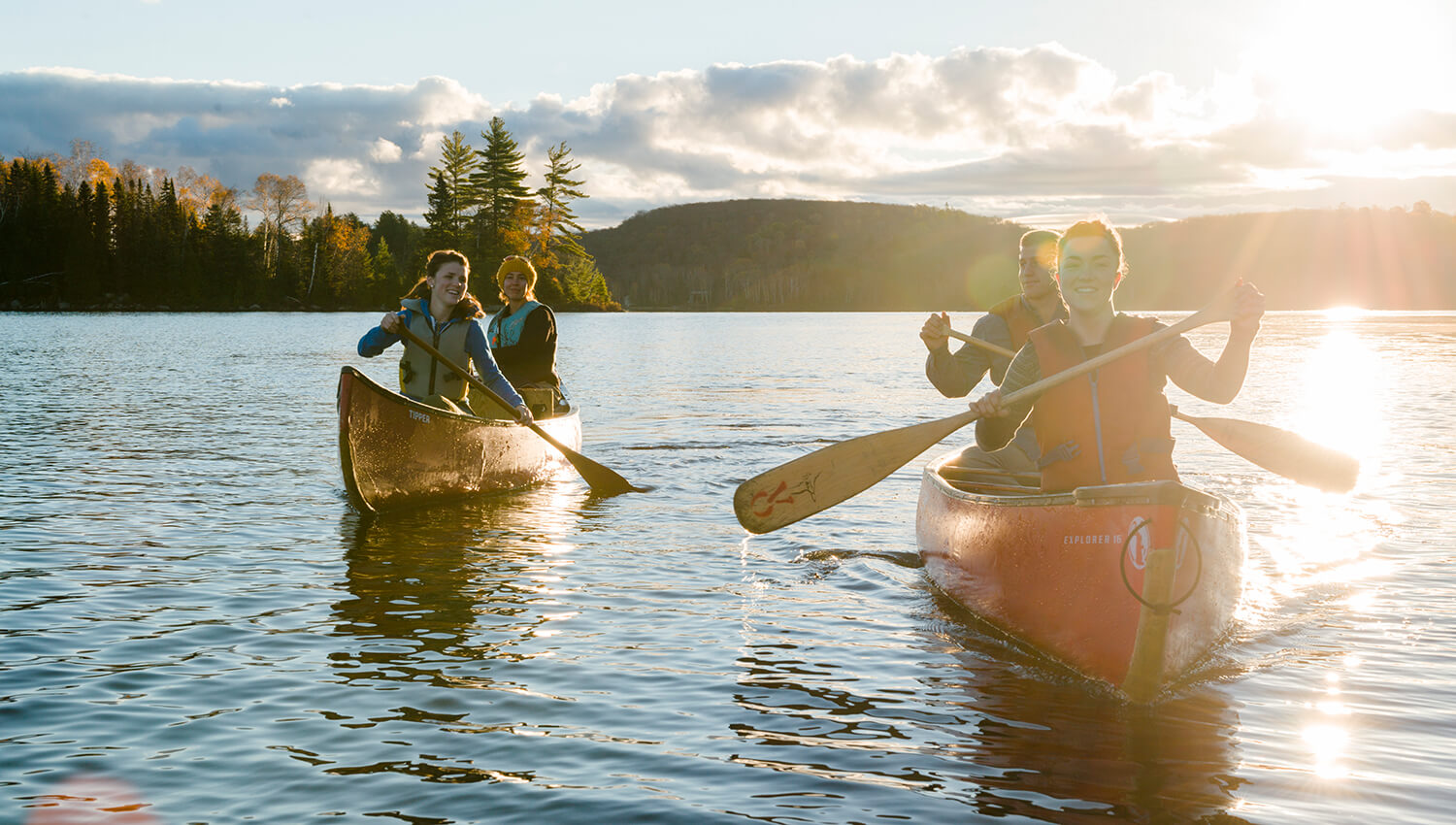 Wassersportler kommen im Algonquin-Provinzpark auf ihre Kosten