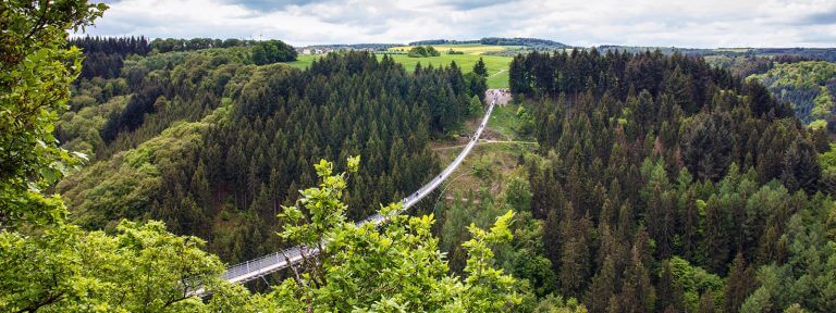 Geierlay Hängeseilbrücke Saar-Hunsrück-Steig