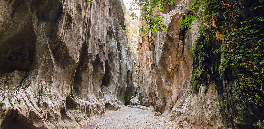 Schlucht Torrent de Pareis auf Mallorca