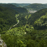 Wandern mit Ausblick in der Schwäbischen Alb