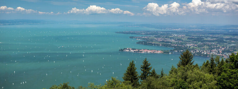 Blick über den Bodensee