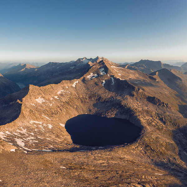 Bergkette Zillertal