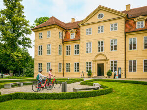 Royaler Schlusspunkt der Radtour ist Schloss Mirow. | © TMV/Tiemann