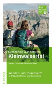 Wanderkarte erstellt für das Kleinwalsertal