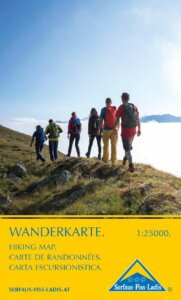 Wanderkarte erstellt für den TVB Serfaus Fiss Ladis