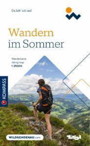 Wanderkarte erstellt für die Wildschönau
