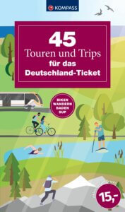 Buch mit Ausflugszielen für das Deutschland Ticket