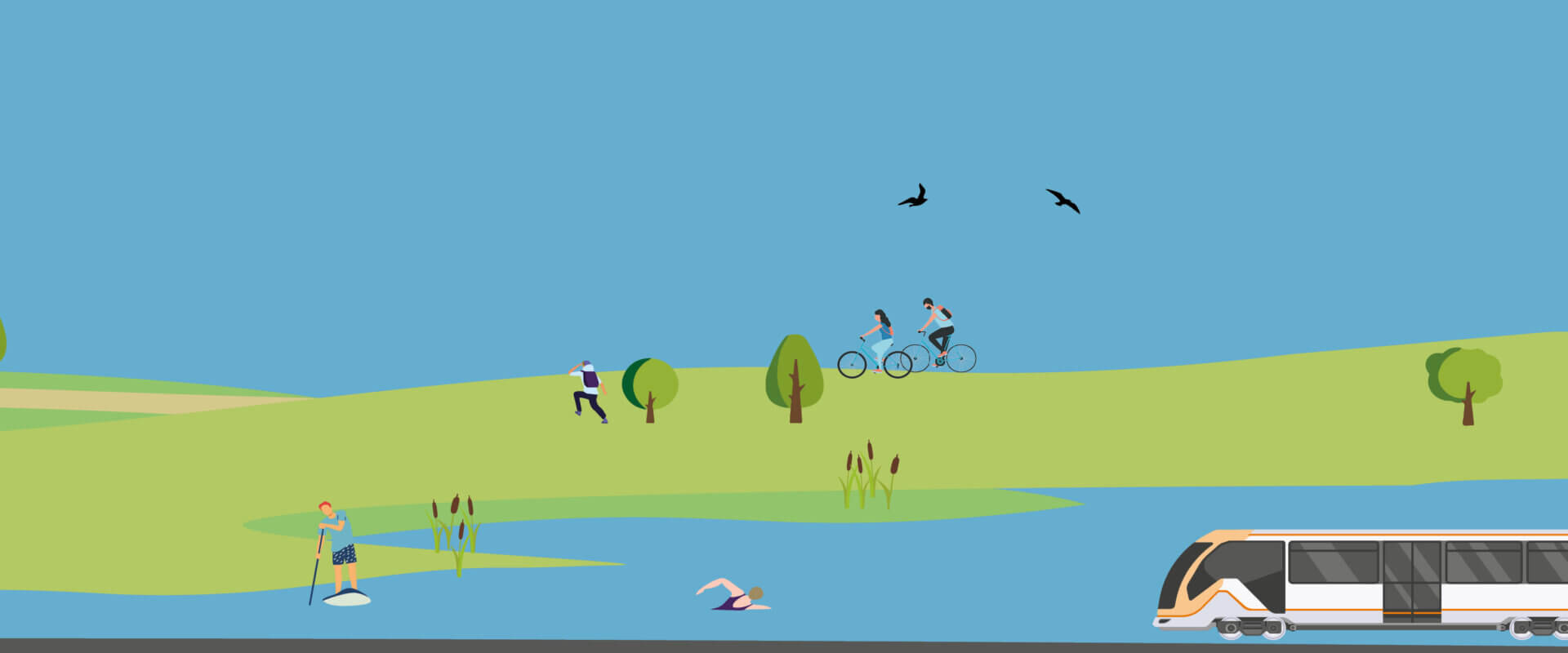 Ausflugsziele für das Deutschland Ticket