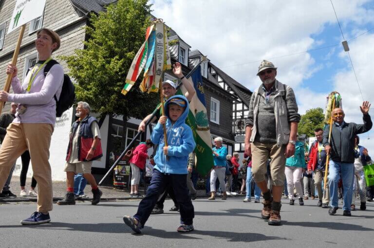 Deutscher Wanderverband - Umzug
