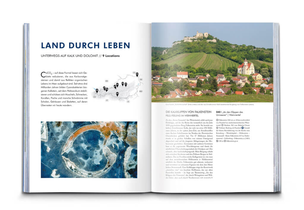 Innenseiten des Bildbandes Das andere Österreich