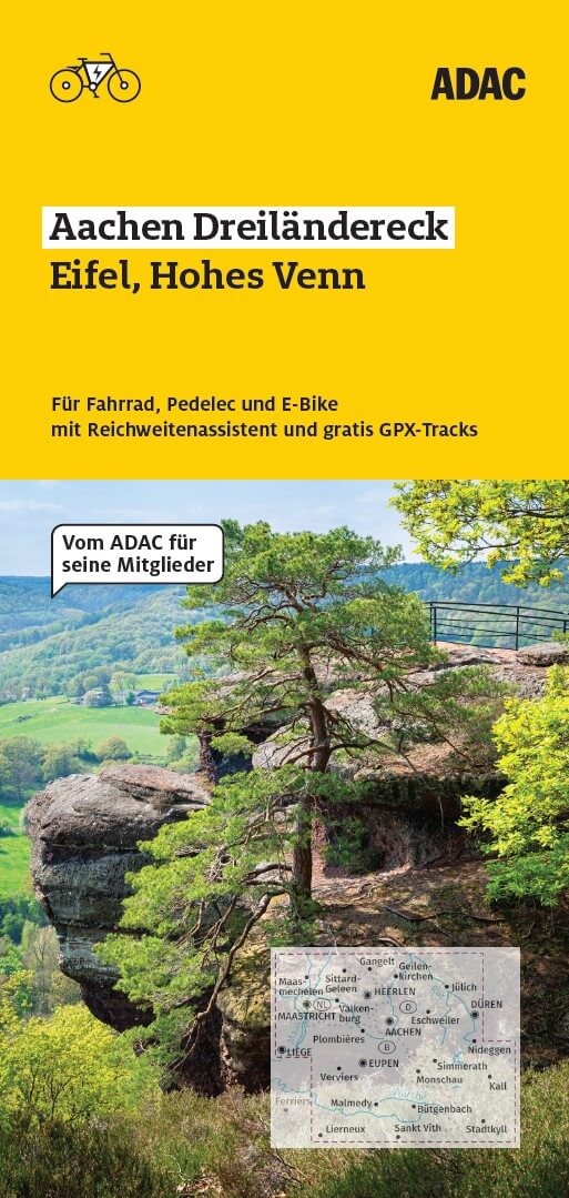 ADAC Radkarte Aachen Dreiländereck