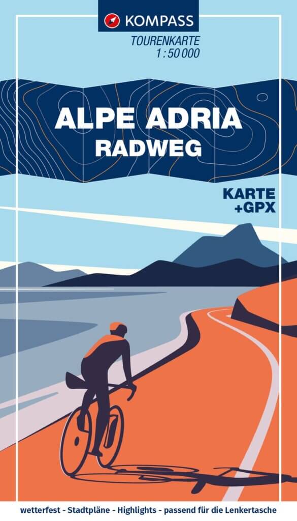 Cover der Alpe Adria Radweg Karte