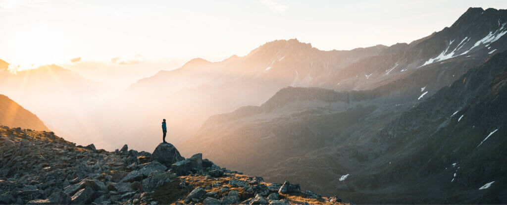 Wandertour in den Bergen