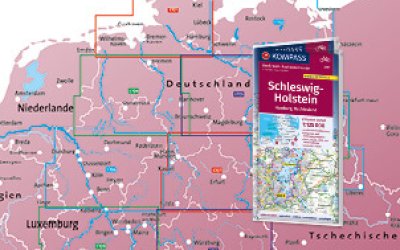 Vorschau des Blattschnittes der Großraum fahrradkarte